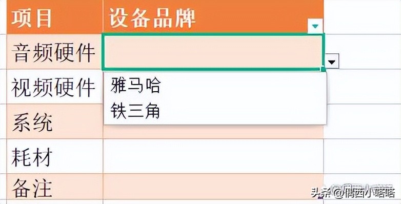 wps怎么制作一二级下拉菜单,wps如何制作下拉菜单多选
