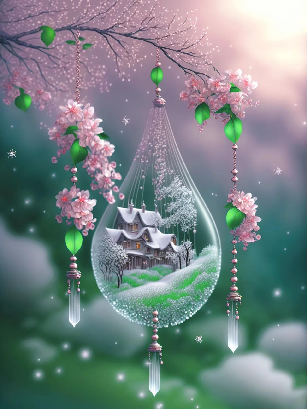 背景图片高清唯美风铃,高清唯美风铃壁纸