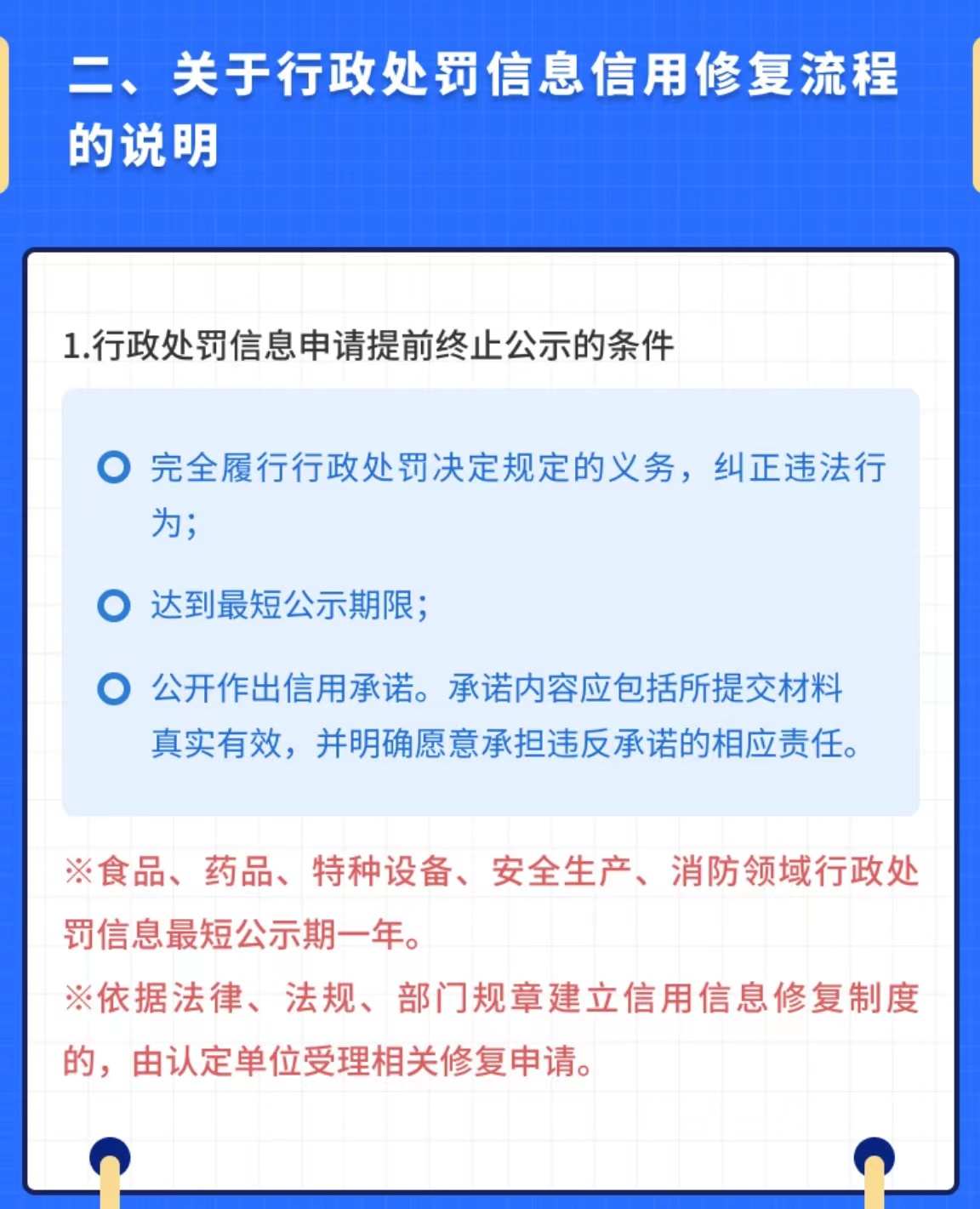 信用政策最新消息,信用修复的最新政策是