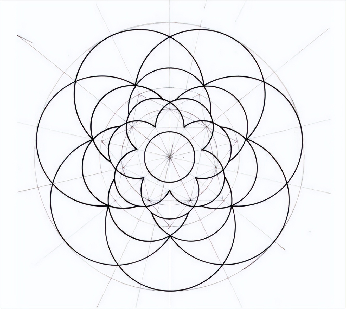 几何之花2：圆的内部分裂