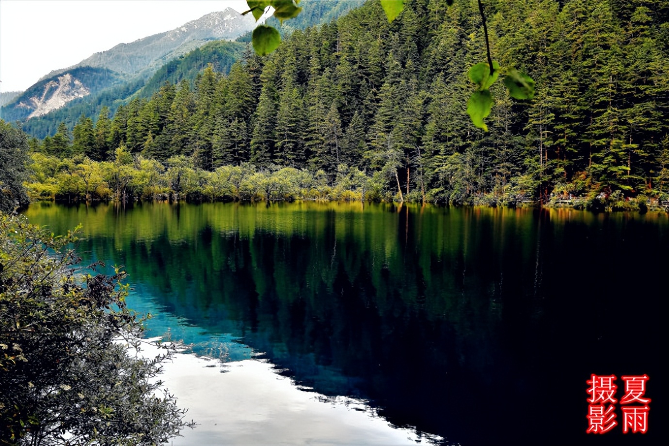 大美九寨沟之老虎海,九寨沟犀牛海与老虎海
