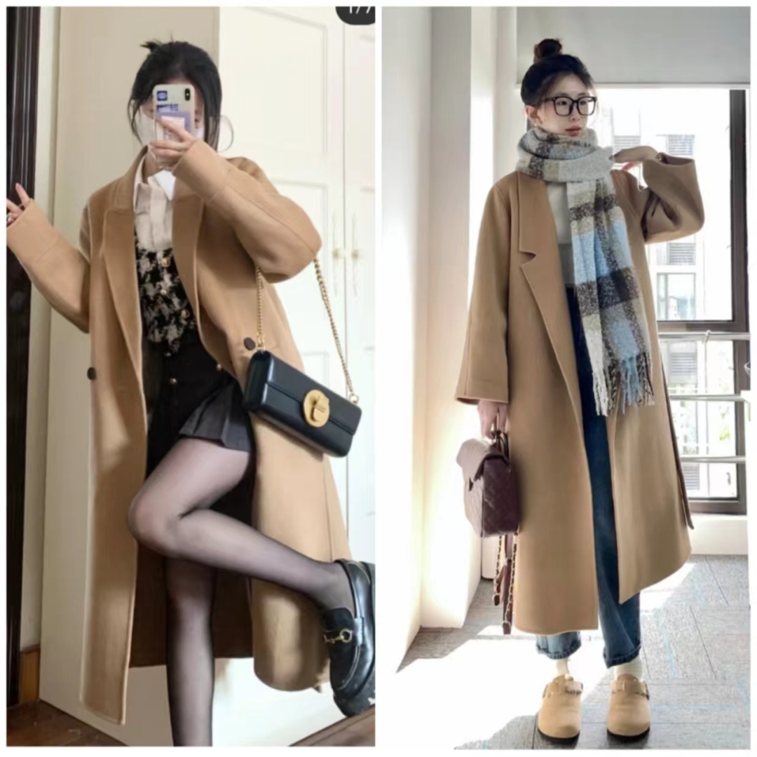 驼色大衣打底配什么颜色显高级,怎样选驼色大衣高级
