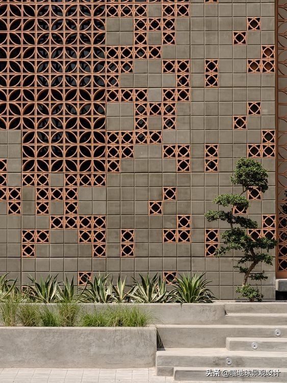 60平方别墅庭院效果图大全,60款优秀的别墅庭院创意背景景墙