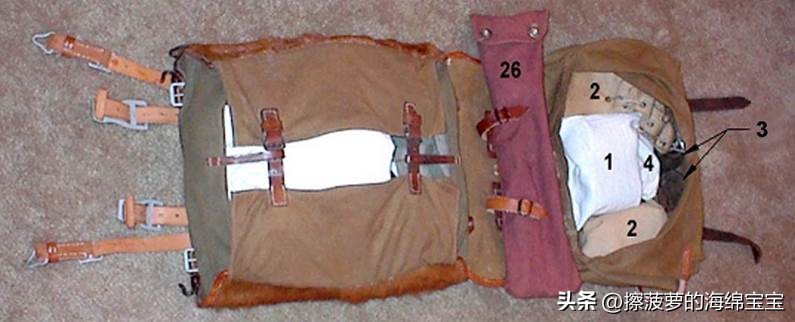 一战后期德国步兵武器装备,德国二战行军包