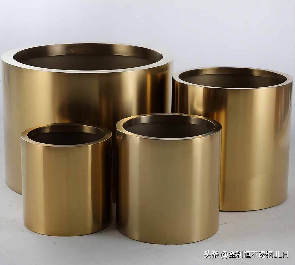 淮安市不锈钢花盆花箱,福建金属花盆花箱花钵厂家定制