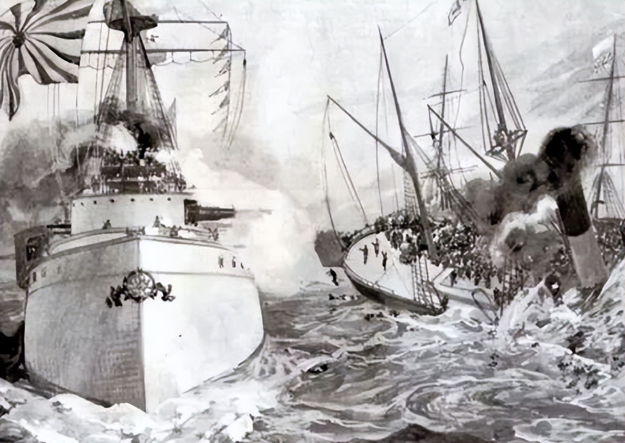 甲午中日战争新旧分界点,中日甲午海战战场