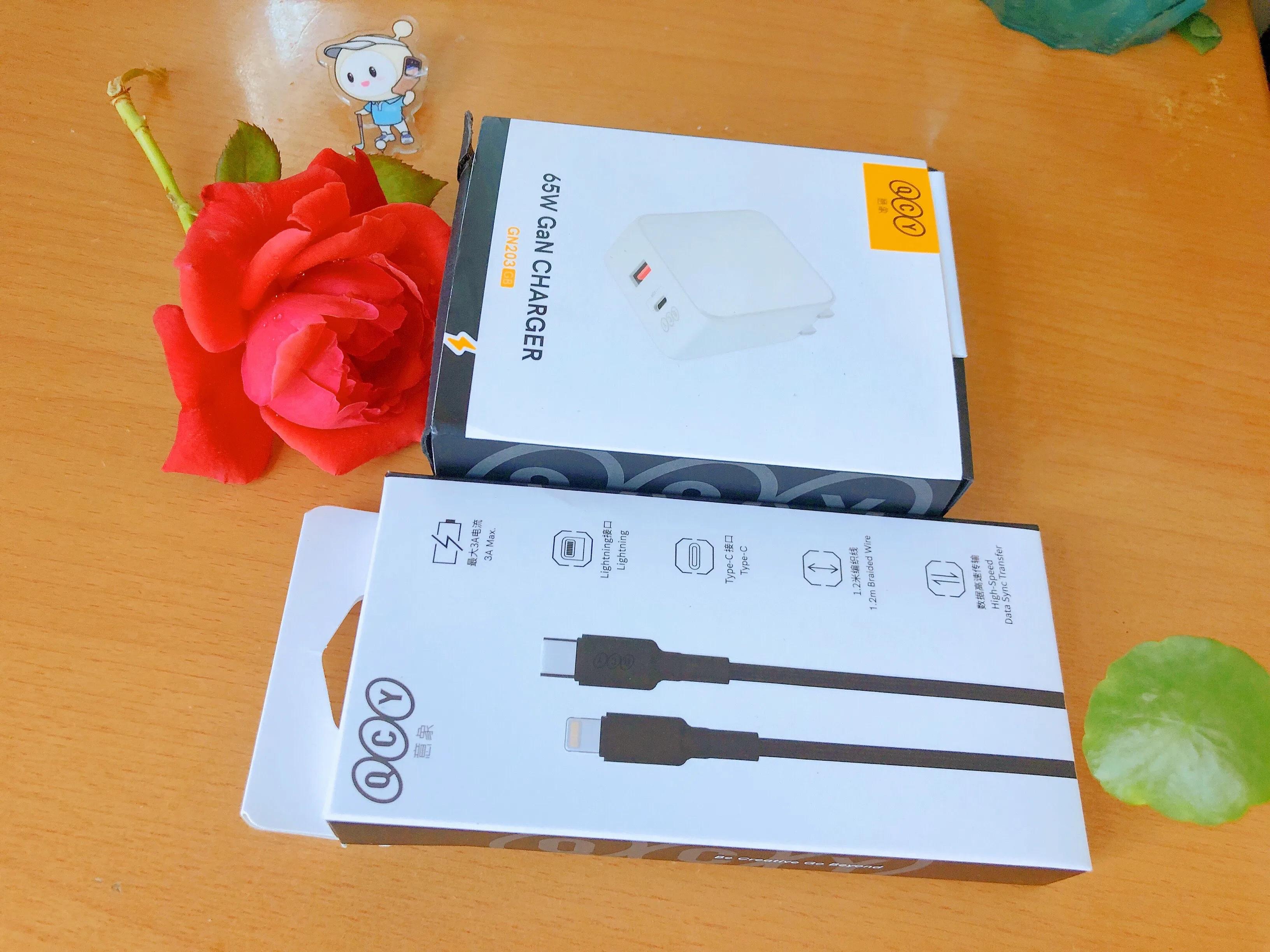 qcy40w氮化镓快速充电器,氮化镓小方块65w充电器