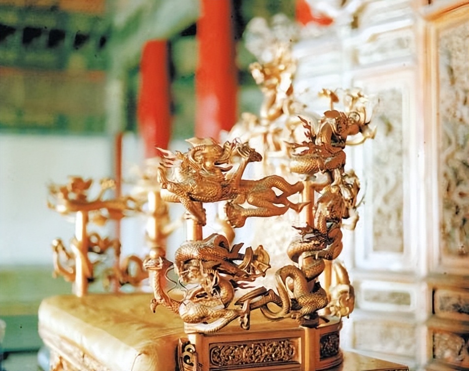 金銮宝座上的龙须竟从龙鼻孔里长出，这……合适吗？