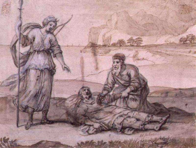 古希腊神话儿子杀死父亲,希腊神话父亲杀儿子