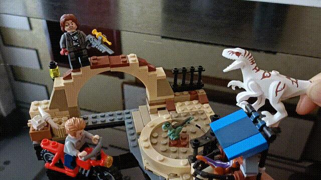 乐高侏罗纪世界暴虐迅猛龙暴走,乐高侏罗纪世界暴虐龙追逐系列