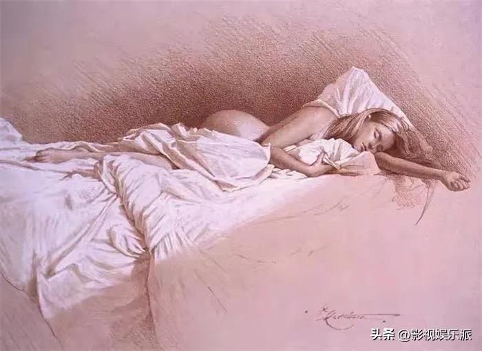 女人素描艺术作品欣赏,超漂亮女性素描画法