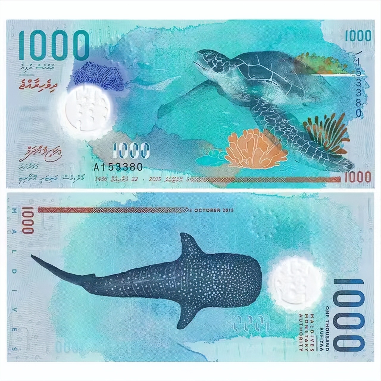 最美十种钞票,十种钞票