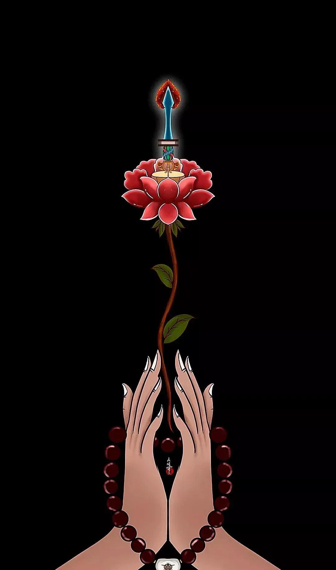 佛系壁纸愿你心中所想都能如愿,佛系主题壁纸