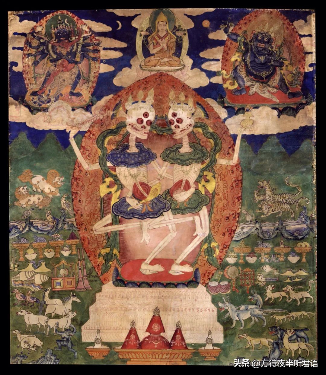 藏传佛教如何面对死亡,尸场