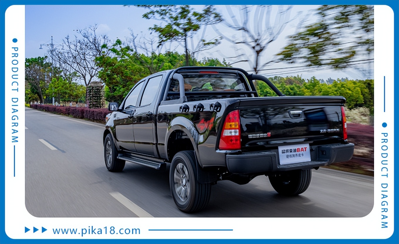 福田四驱皮卡拓陆者试驾,福田征服者四驱皮卡汽油版怎么样