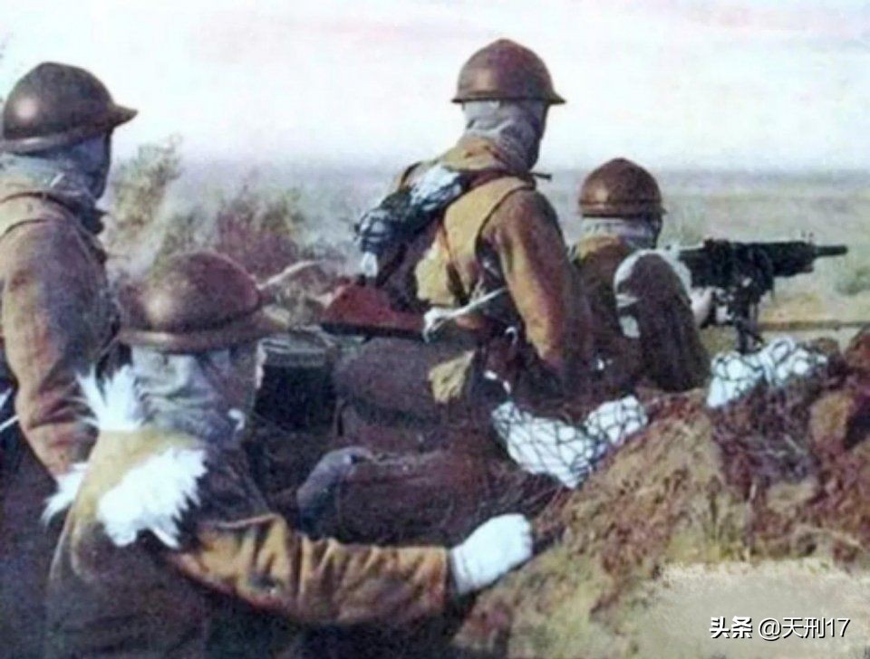 八路军唯一一次吊打日军,八路军重机枪阵