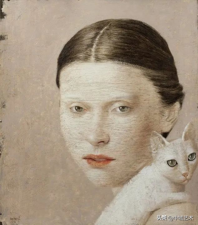 塞尔维亚画家水墨画猫,阿尔巴尼亚中世纪绘画艺术画家