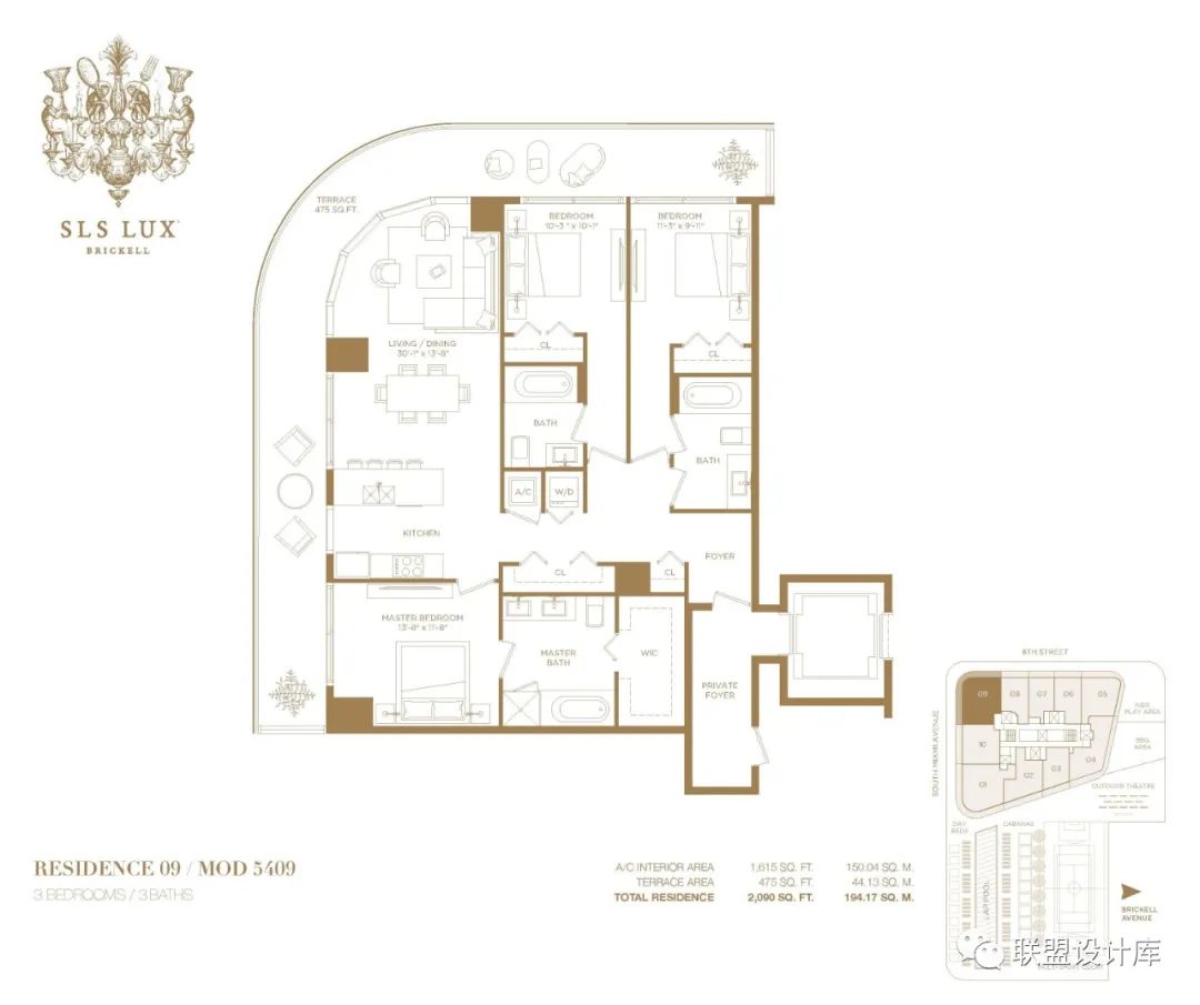 国外设计平面方案,顶级大师平面布局