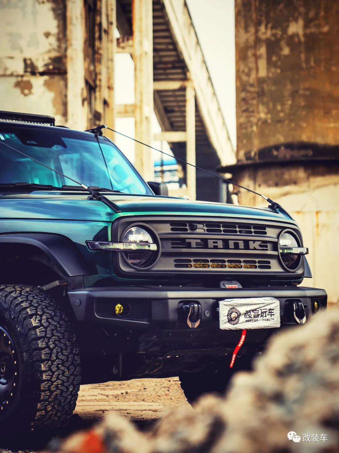坦克300高颜值改装方案,坦克300改装回头率有多高