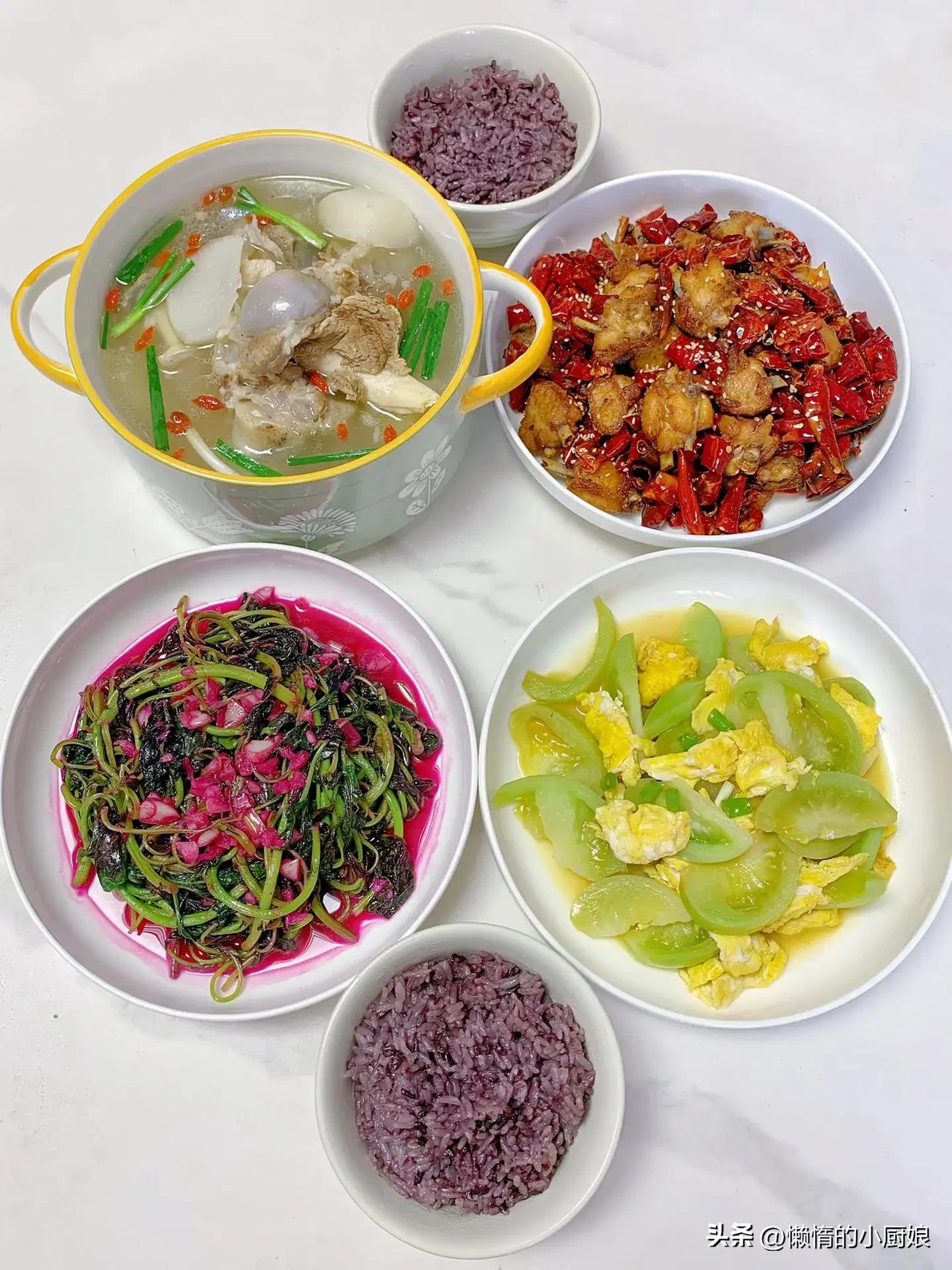 减肥晚餐七天不重样蔬菜汤,儿童营养晚餐七天不重样