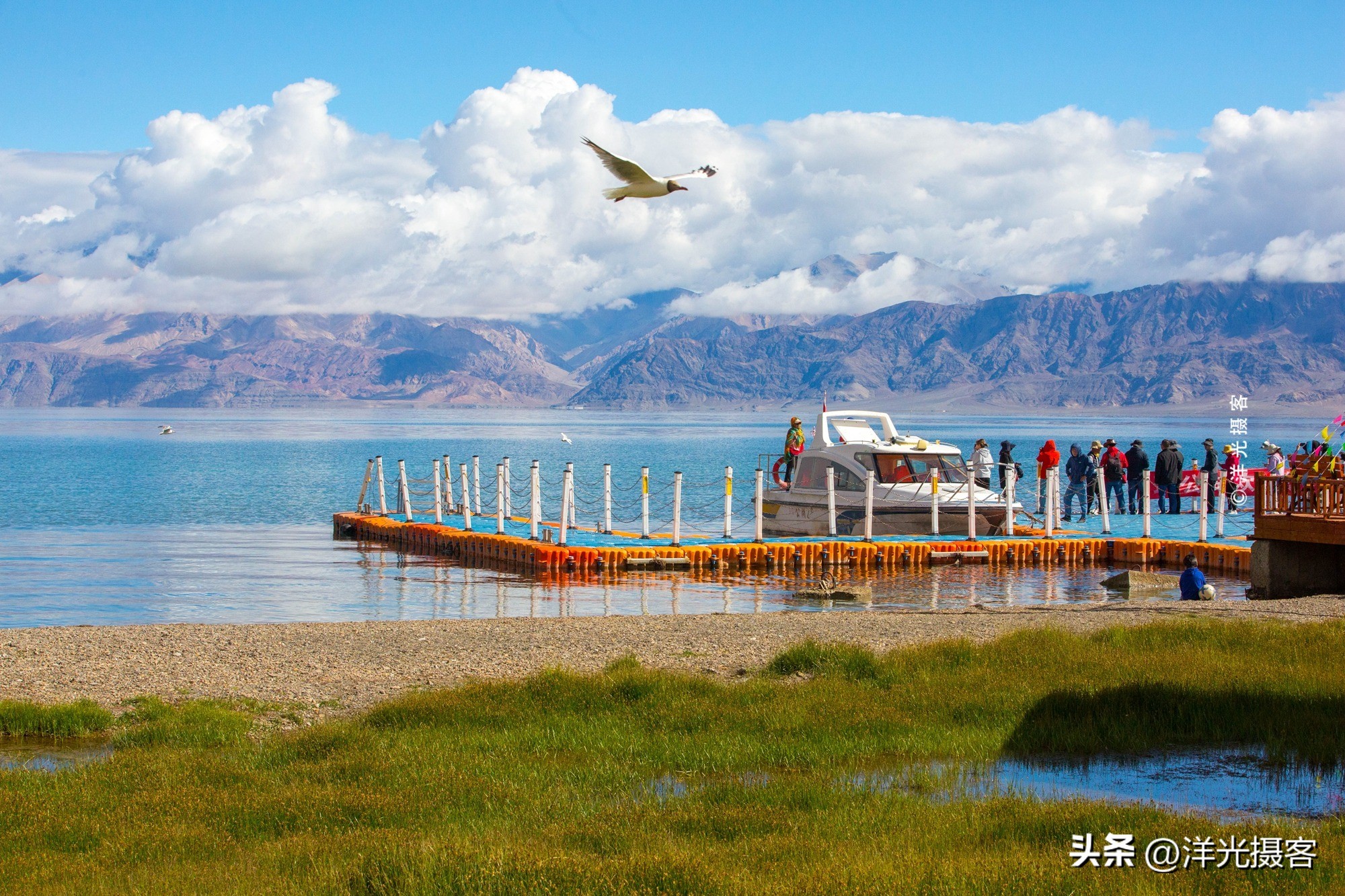 阿里神山圣湖景区,西藏阿里神山圣湖的风景