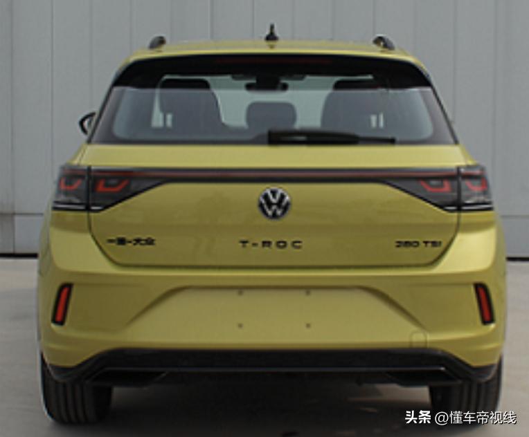 新车|外观黑化，大众T-ROC探歌新车型实车曝光，现款售15.89万起