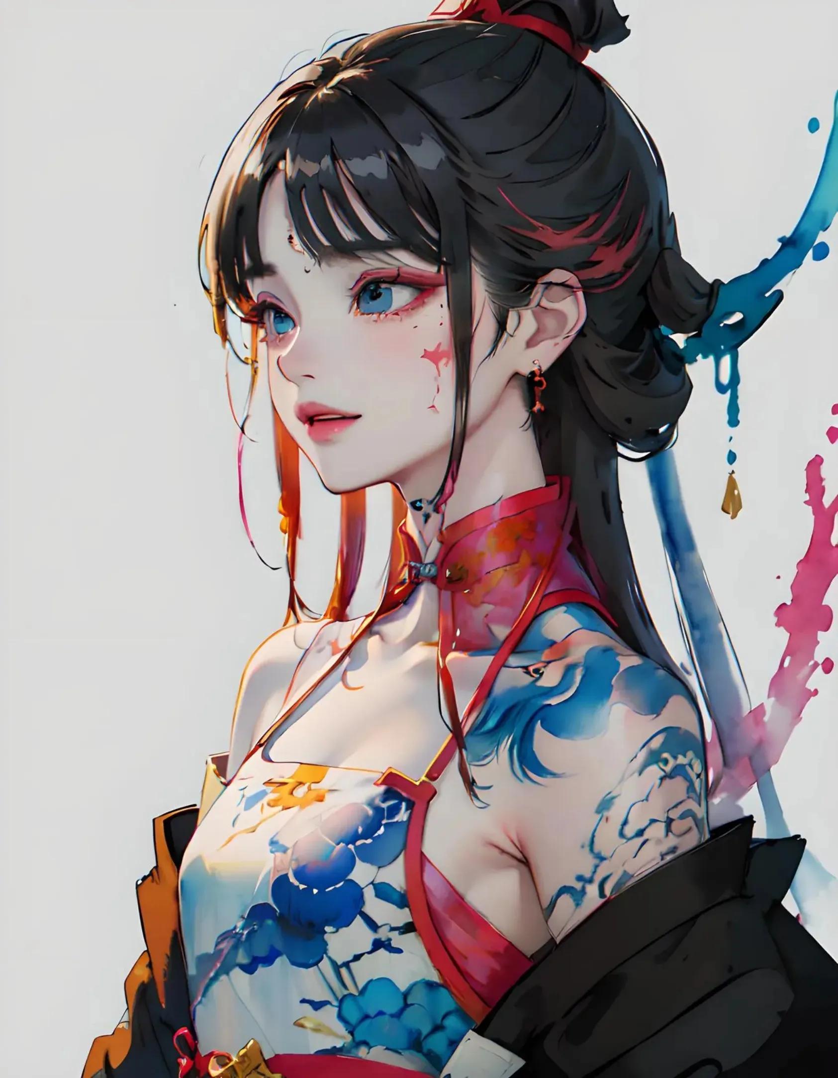 古风漫画壁纸头像,贺姓壁纸头像微信古风