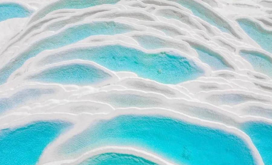 仙人遗田的白水台什么意思,香格里拉仙人洞风景