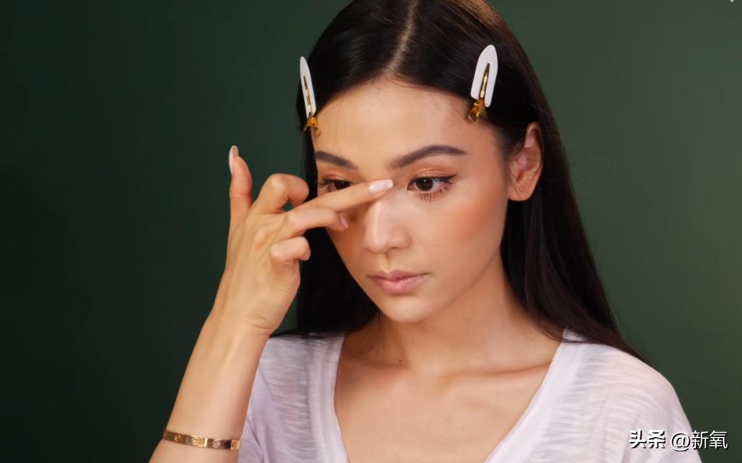 鞠姐红衣造型,鞠姐同款妆容