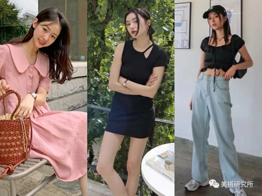 韩系风格穿搭假两件,韩系简约气质风女装
