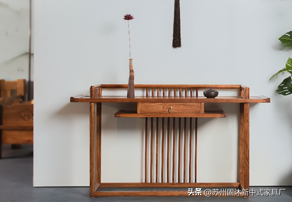 三室两厅简约风实木家具推荐,原木色简约新中式家具实景