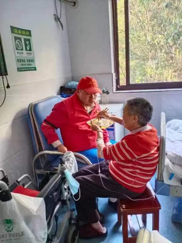 湖南省首届金牌义工王富成说：浏阳市集里医院真好