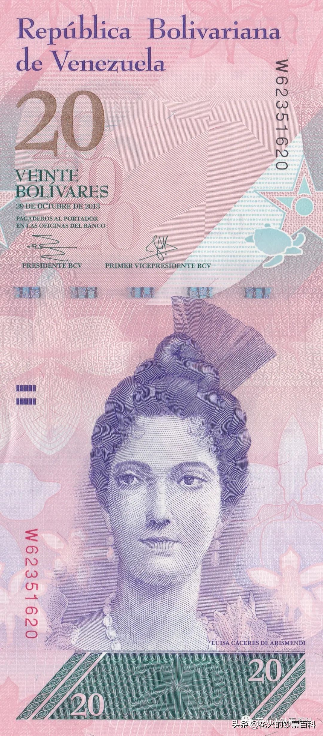 委内瑞拉二元纸币,委内瑞拉50000元纸币解析