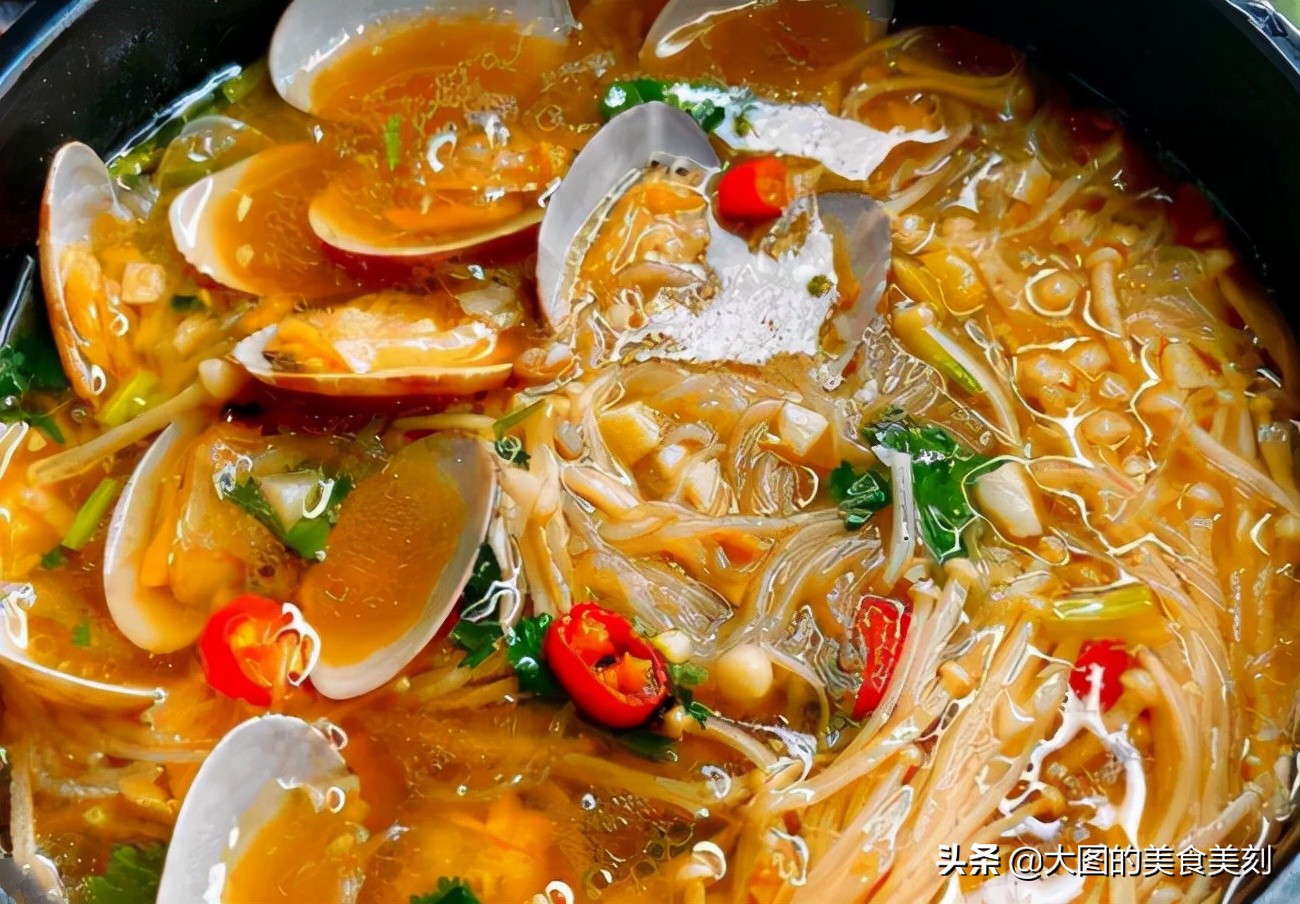 锡纸花甲粉丝大人小孩都能吃,烤箱版锡纸花甲粉丝的家常做法