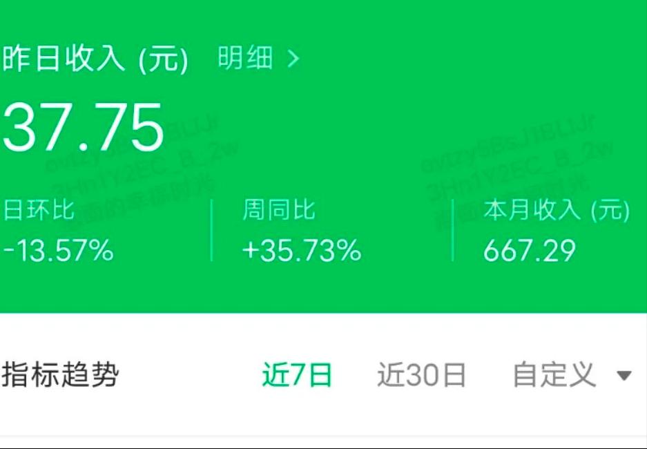 公众号流量主掘金收益,日活四十万的公众号流量收益