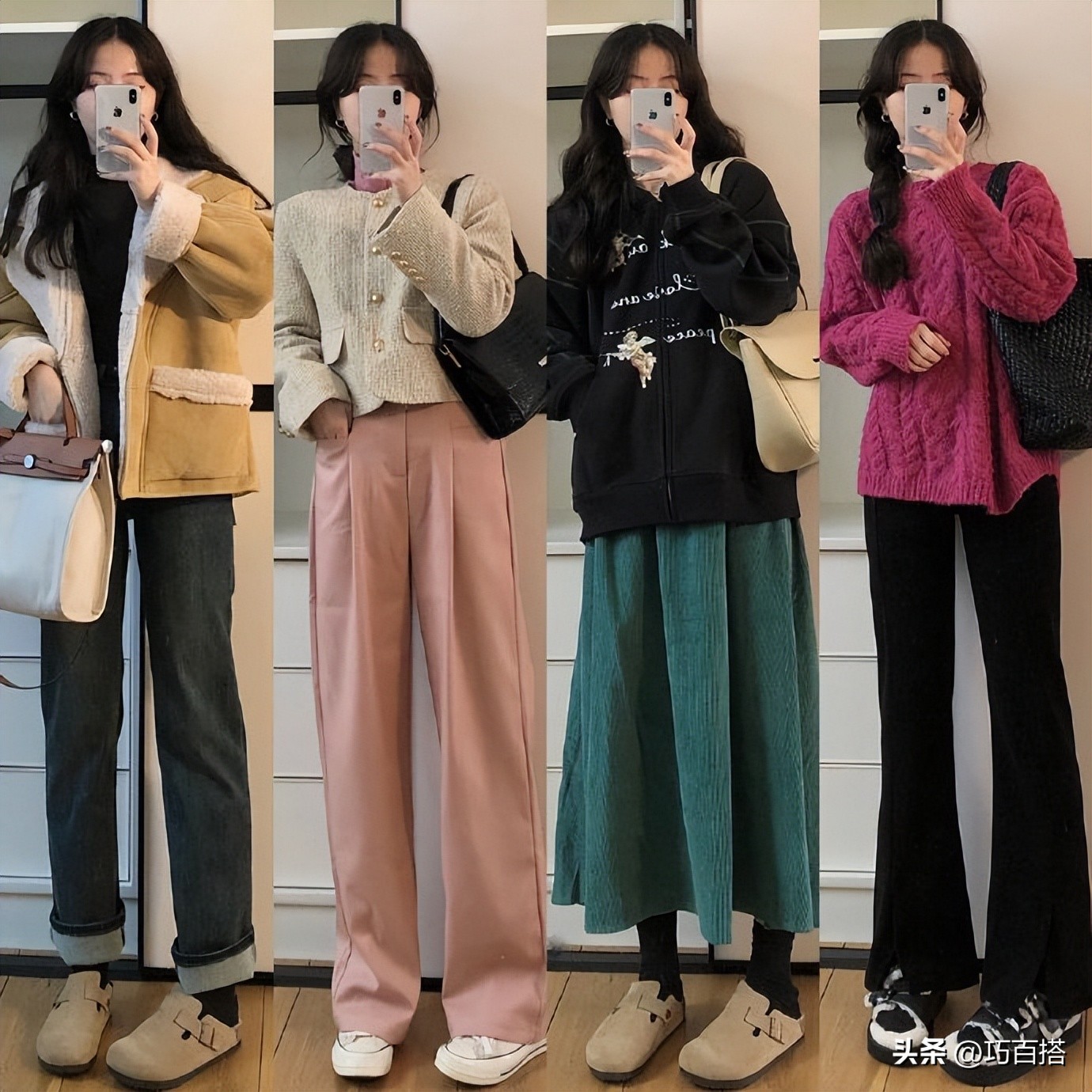 冬天就是要穿暖暖的衣服,冬天就应该穿暖和的衣服