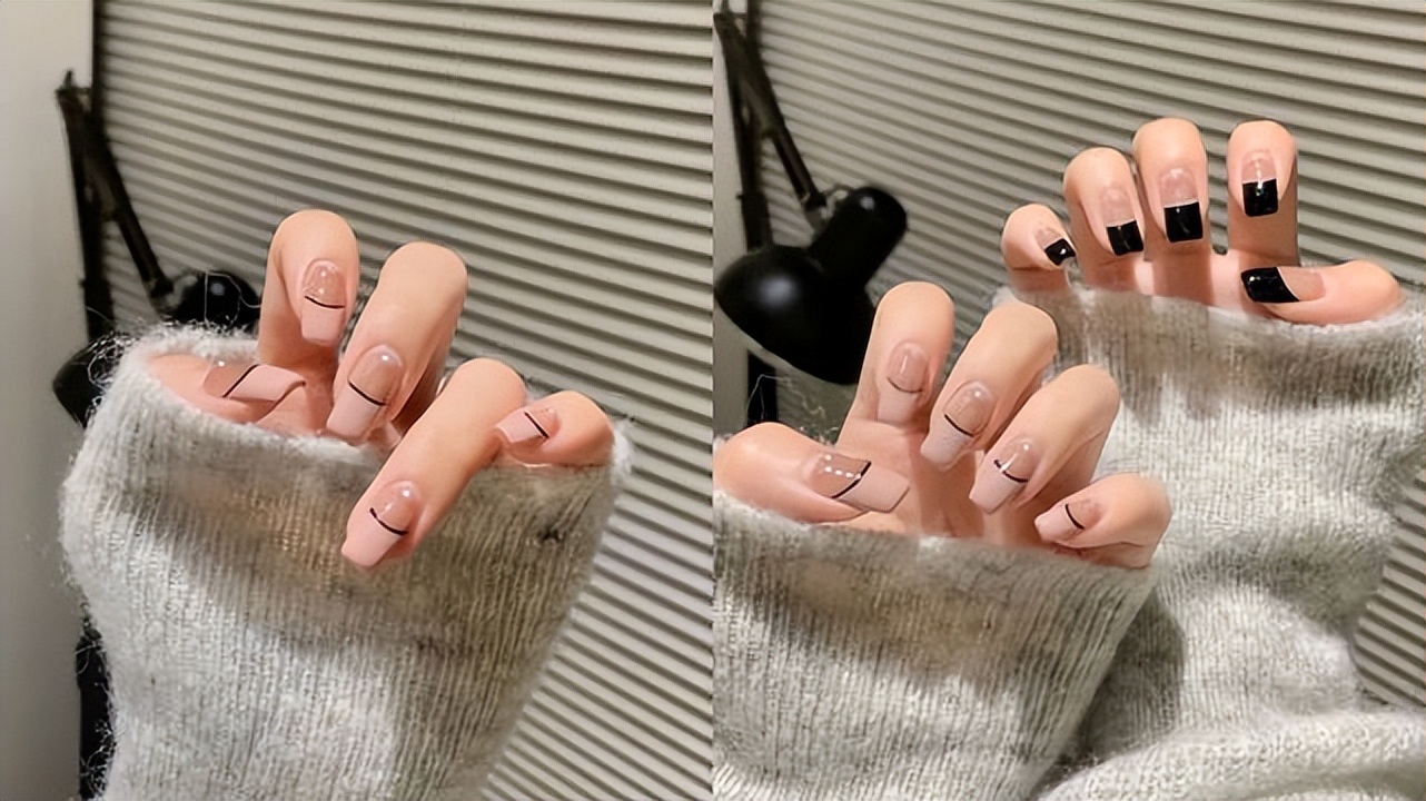 十月美甲推荐色,十月美甲款式短甲