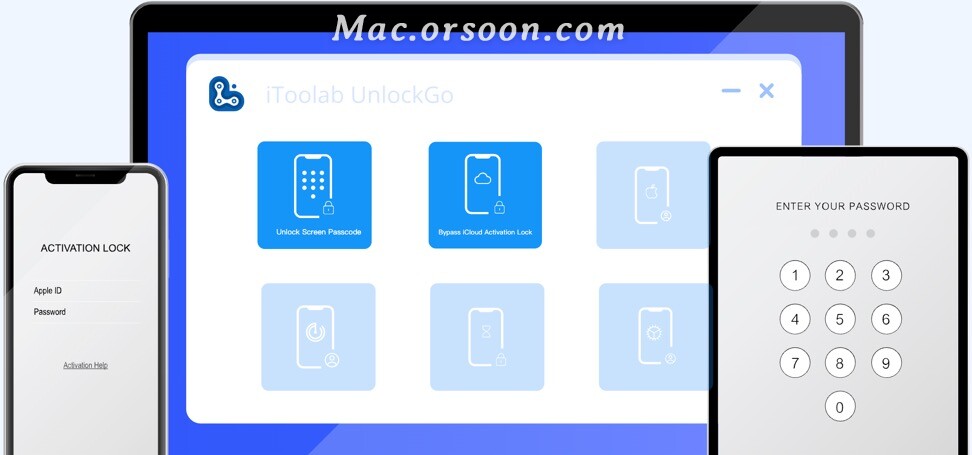 iOS设备解锁工具：iToolabUnlockGomac中文版