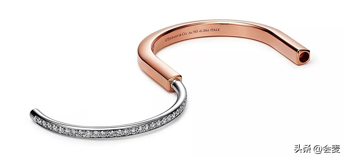 TiffanyCo手镯展示,tiffany手镯t系列