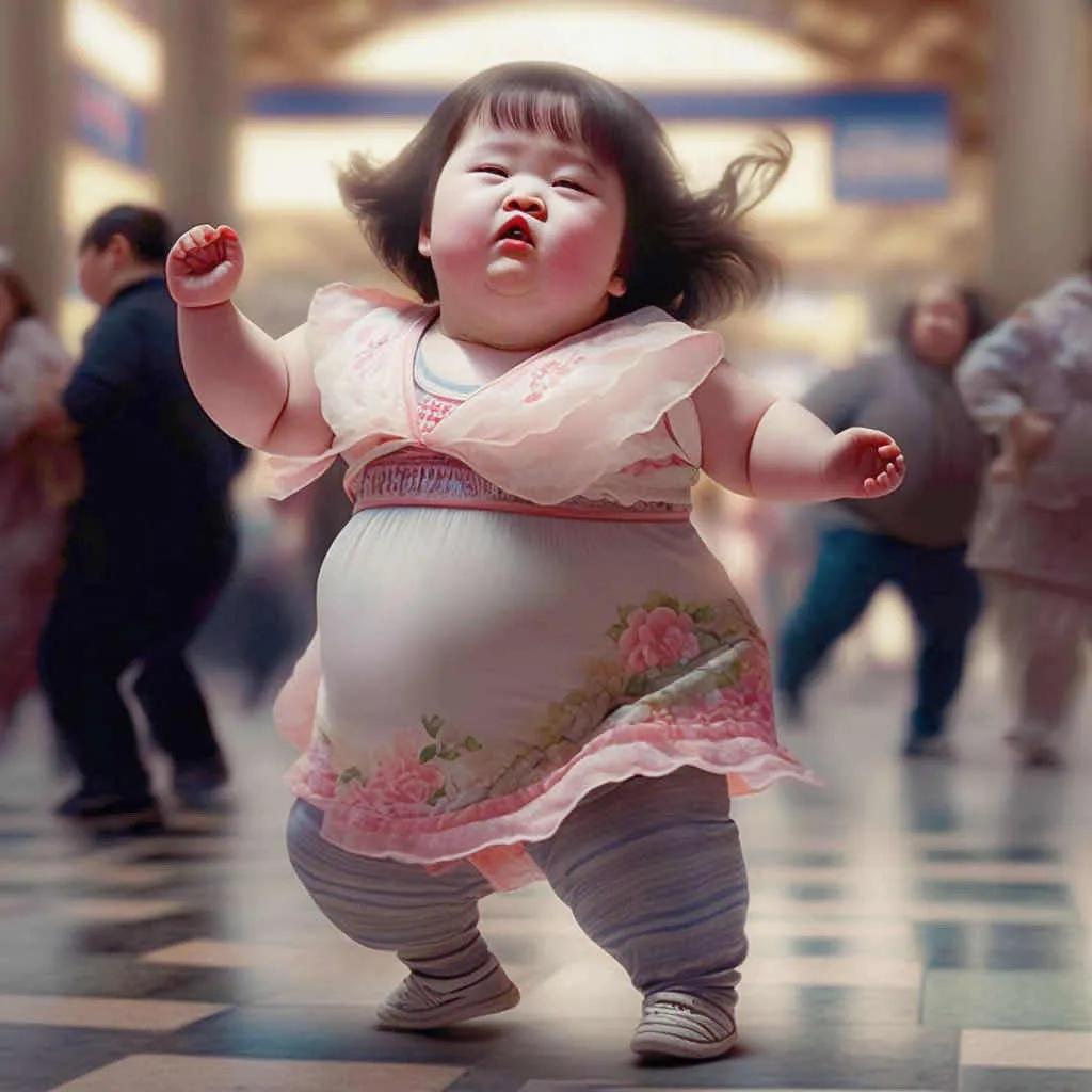 生气又可爱的小胖妞头像真人,小胖妞微信头像卡通