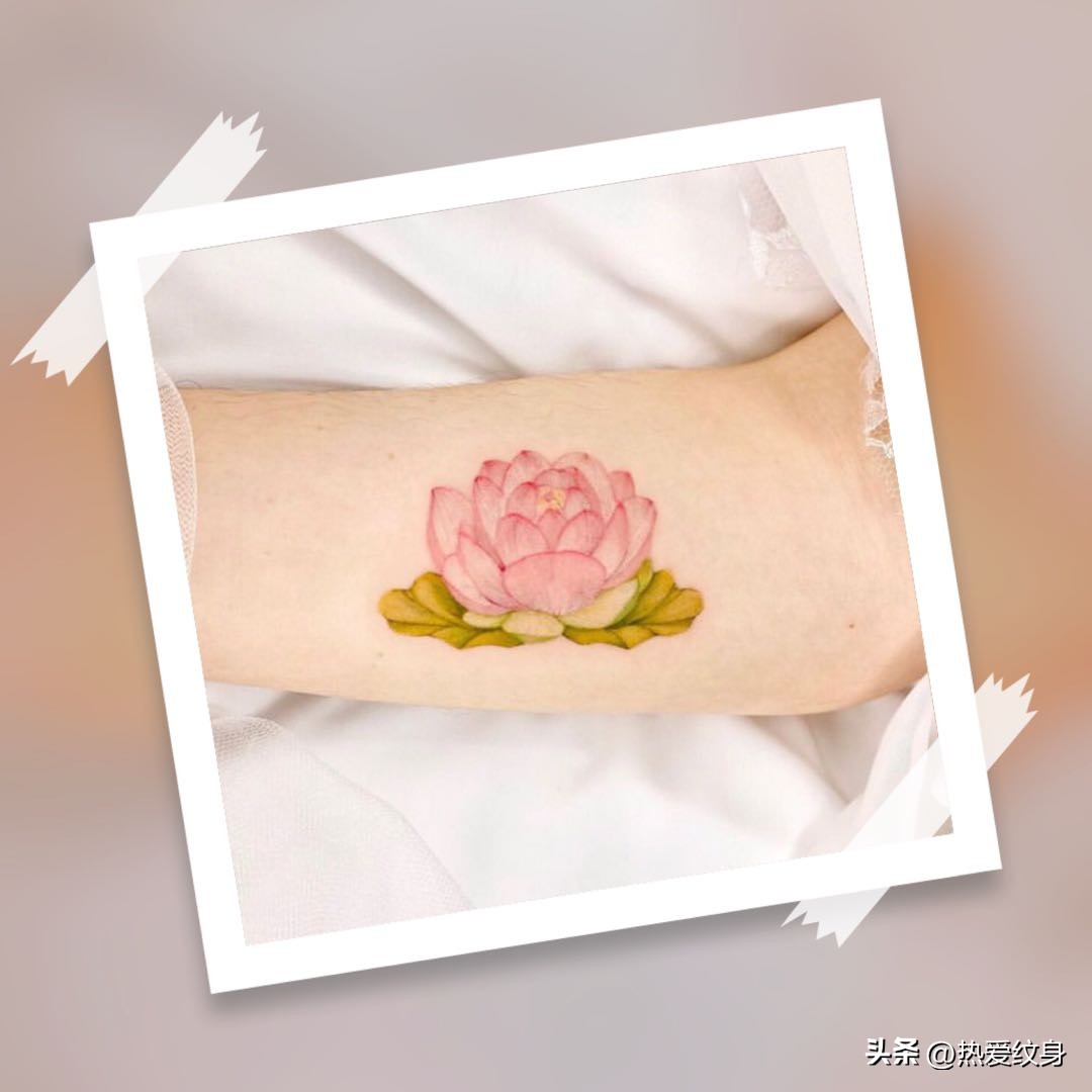 纹身就像你心中的一朵花,纹身像种在你内心深处的一朵花