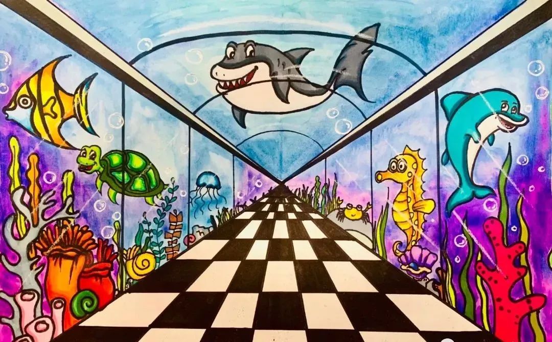 儿童地球创意画,儿童涂鸦大画集