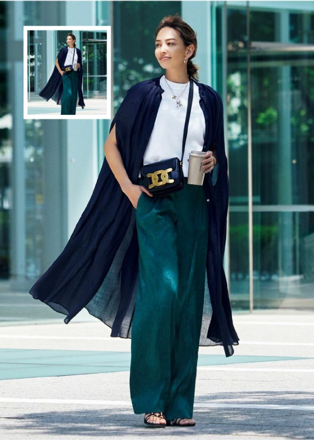 日本夏天最尴尬穿衣搭配,日本中年女士连衣裙