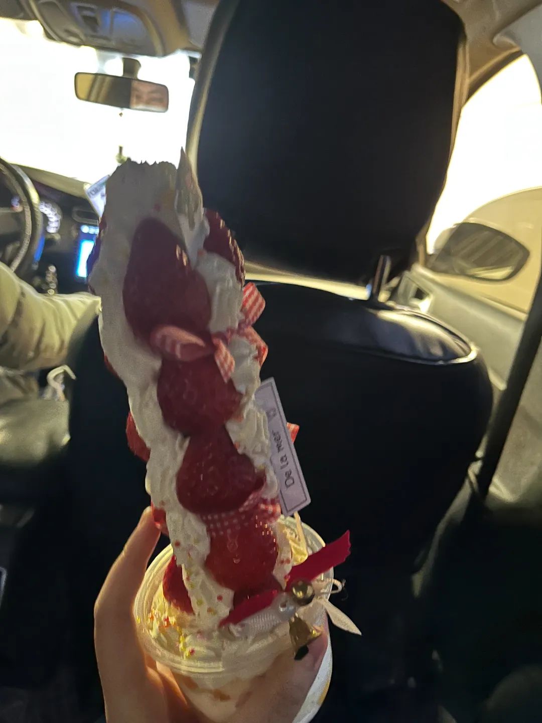 草莓热奶塔,草莓塔热奶宝