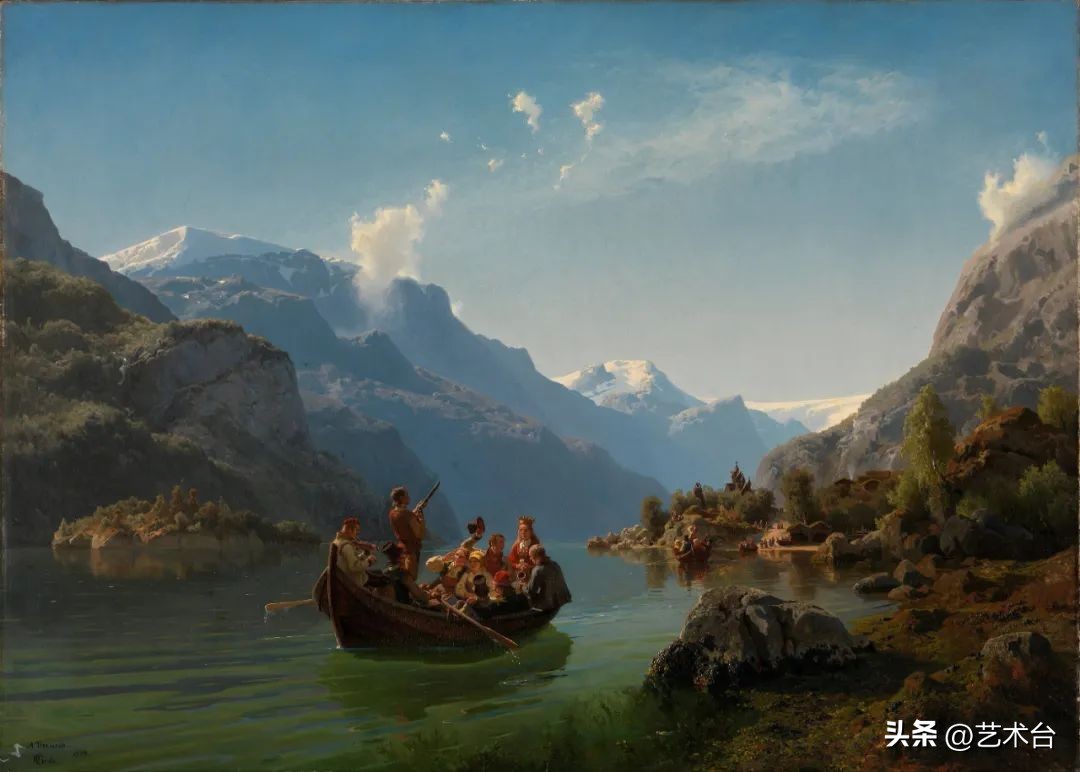 德国十九世纪浪漫主义风景画大师,法国浪漫主义风景画欣赏