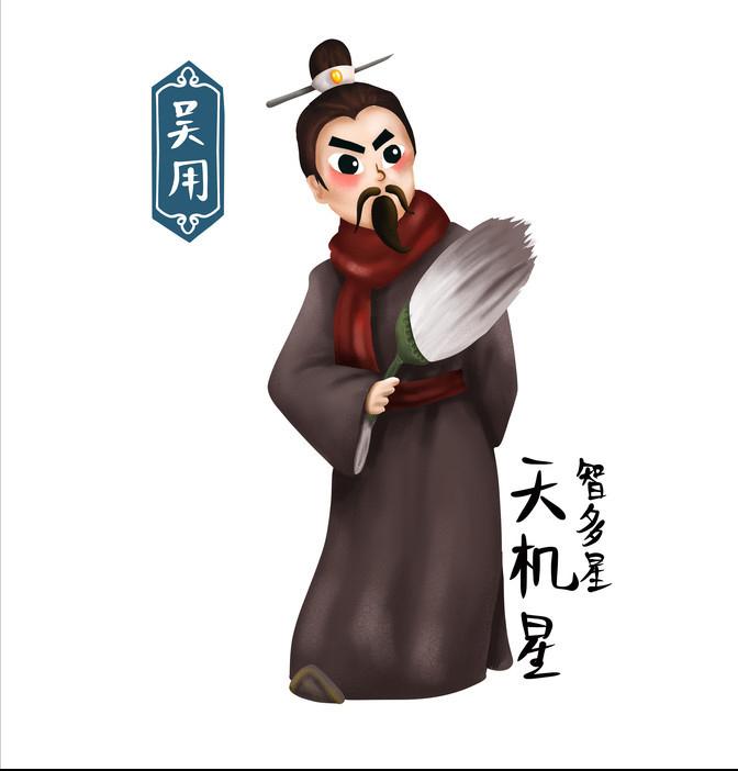 水浒传的吴用是谁,水浒传中的吴用是谁的军师