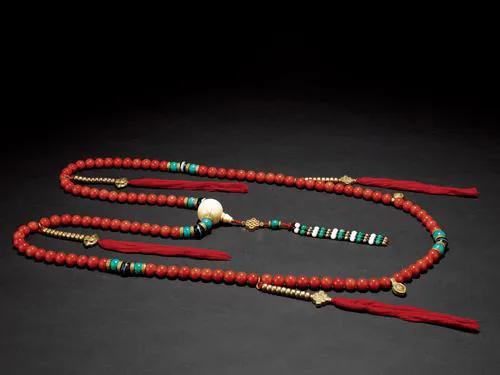 清代108颗朝珠价格,最贵拍卖朝珠