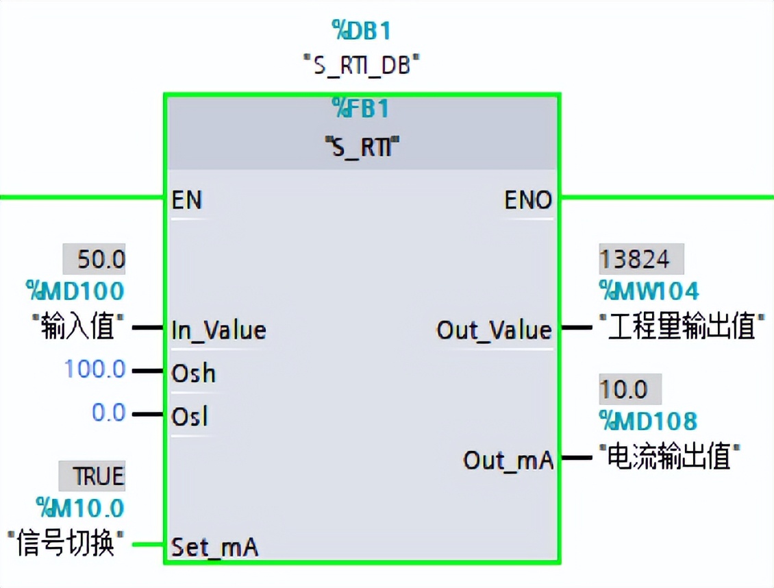 scl语言写模拟量,用scl语言写模拟量转换程序
