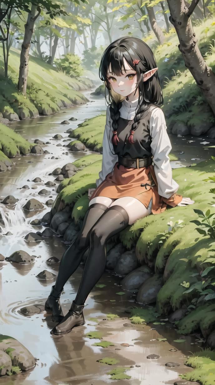 二次ai元少女壁纸,超清ai二次元壁纸