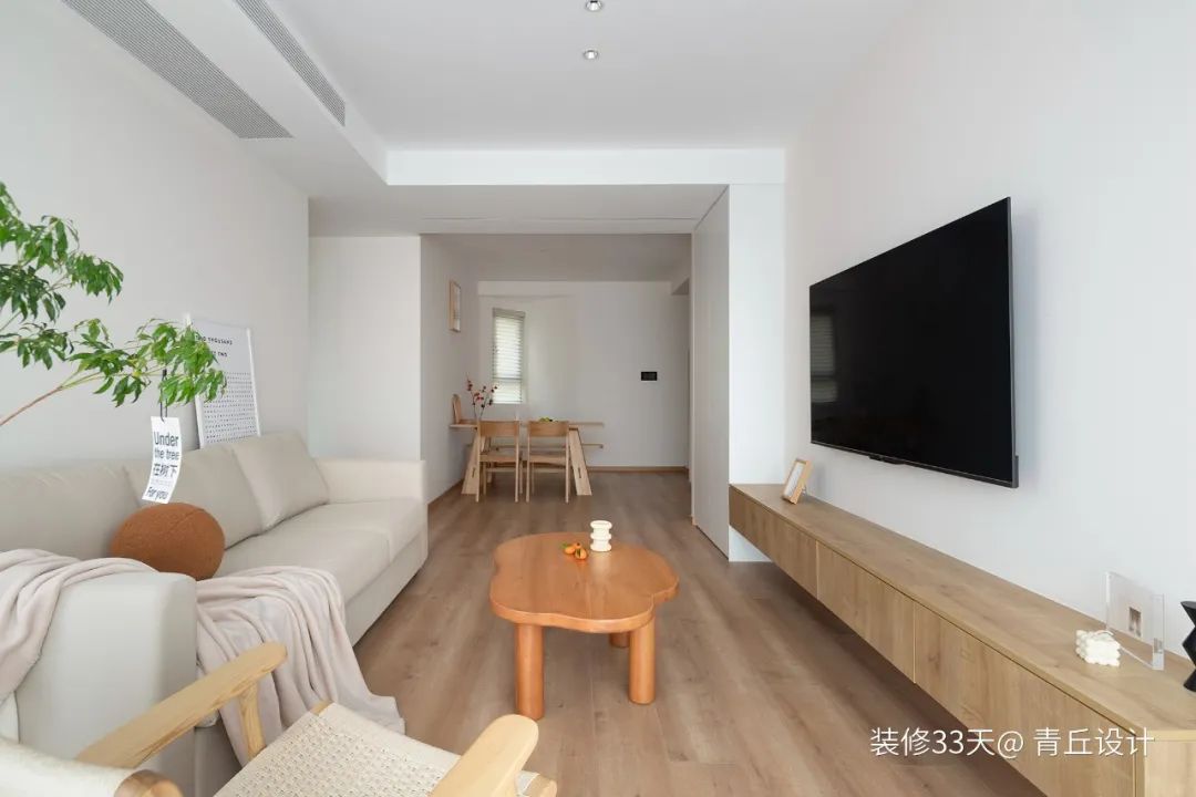 106㎡久住不腻的二人世界，你可以永远相信简约原木系